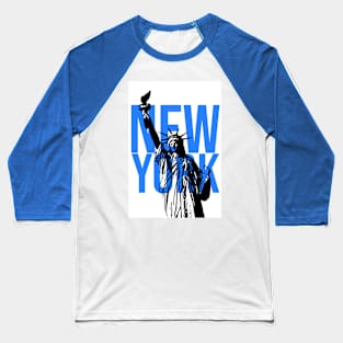 New York Liberty Baseball T-Shirt